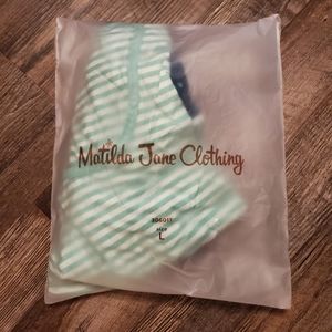 Matilda Jane NWT, size large top, blue